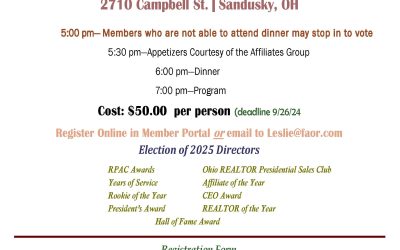 2024 Annual Membership Meeting & Awards Banquet